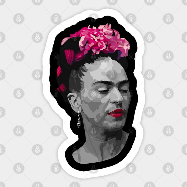 Frida Kahlo Sticker by sigsin